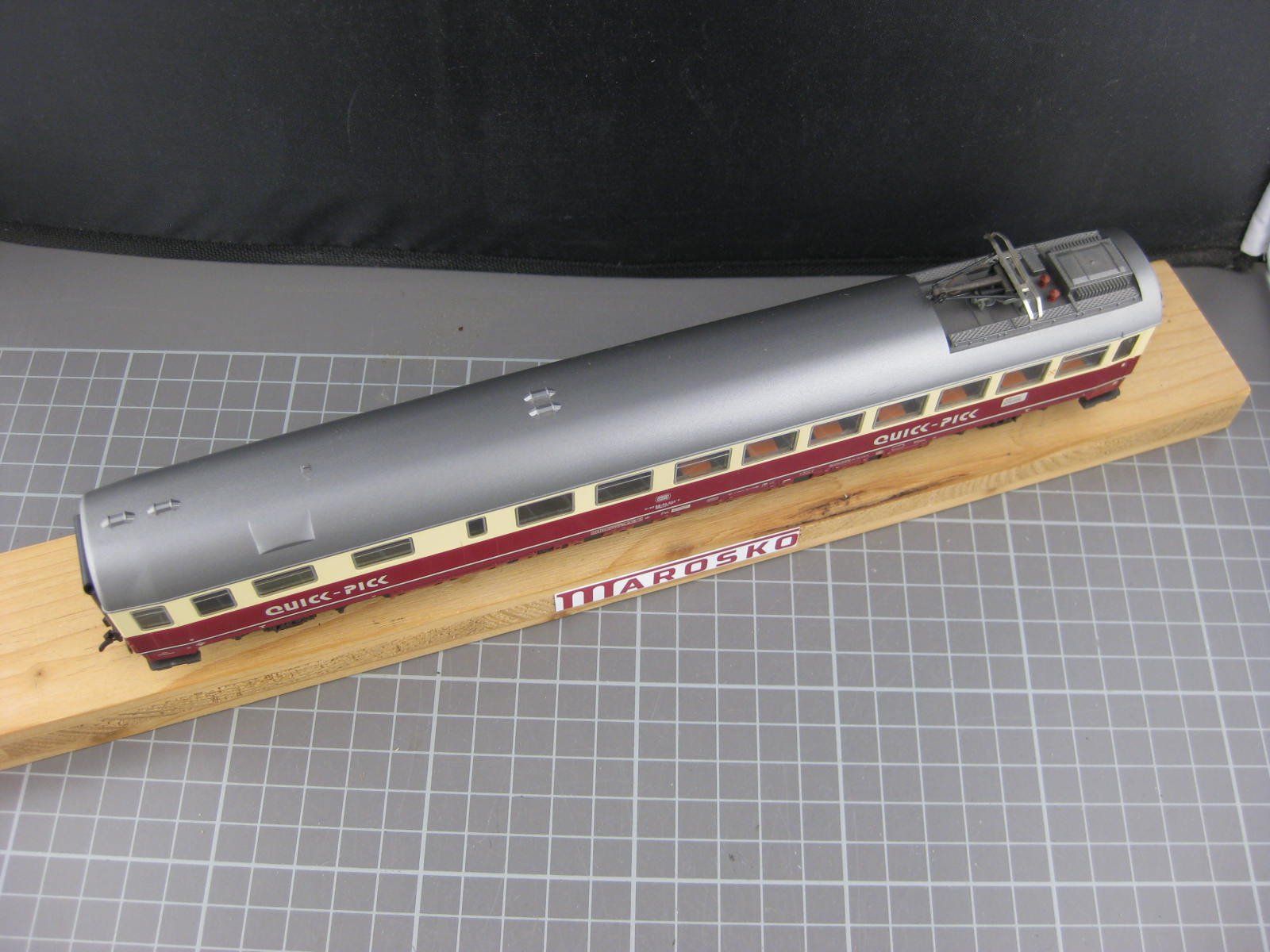 Fleischmann Modellini di ferrovie: Fleischmann 5165 TEE Quick-Pick Speisewagen, mit OVP, . – Usato da Malters venduto da Marosko 4