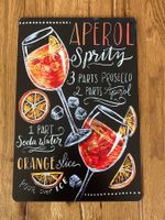 Aperol Spritz / Schönes Blechschild 20 x 30 CM / neu!!!