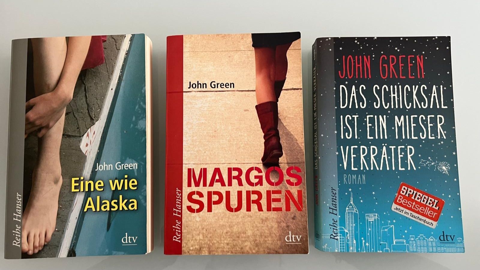 Libri: 3 John Green Bücher - Reihe Hanser – Usato da Steinmaur venduto da Kiki_m240