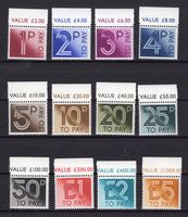 R5559  /  grande Bretagne taxes 1982 neufs XX