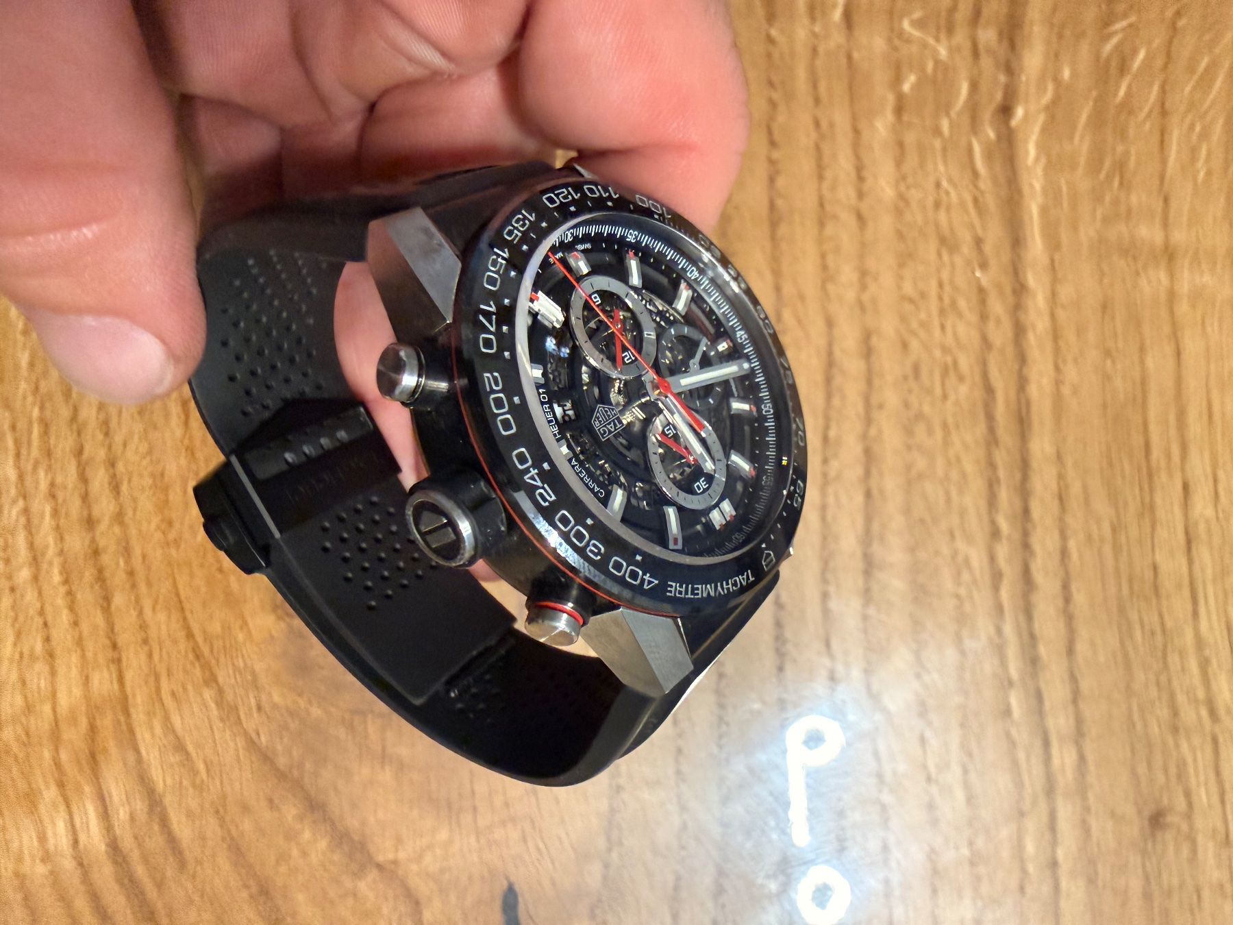 Tag Heuer Orologi: TAG HEUER Carrera 01 Skeleton – Usato da Au SG venduto da nik_qcv9 1