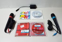 😎 SingStar und Sing It mit 2 Mikrofone für PS 3