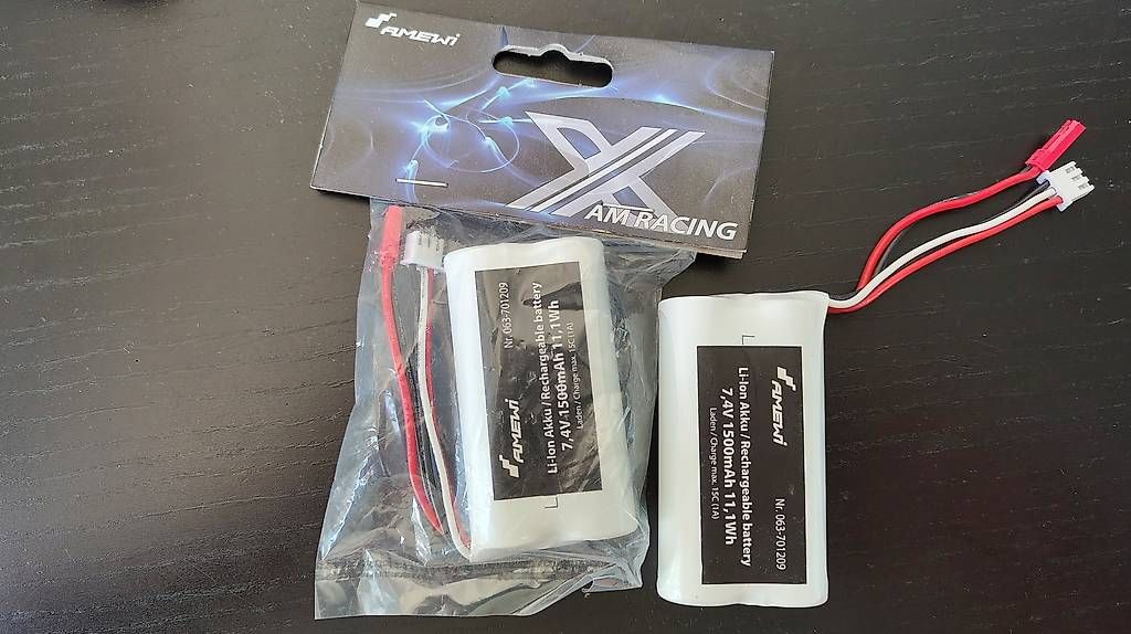 Akkus, Ladegeräte & Netzgeräte: Batteries rechargeables neuves pour RC – Gebraucht aus La Conversion von meska