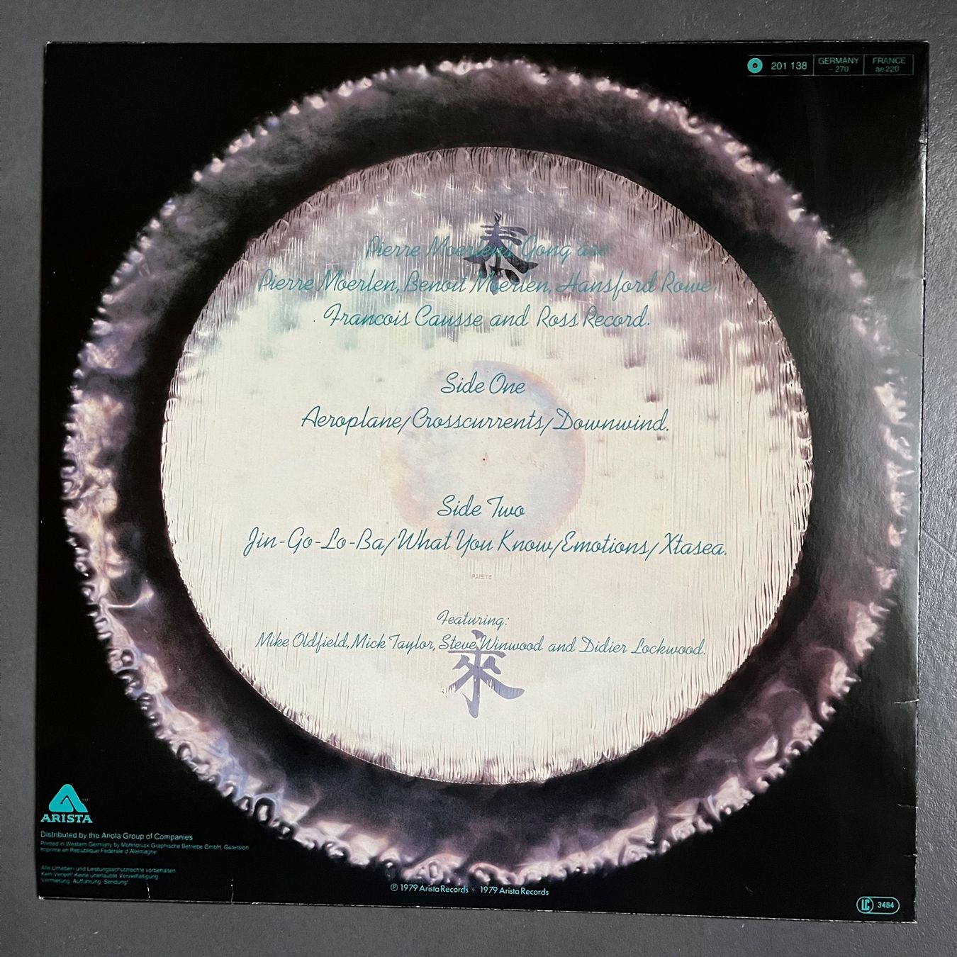 Dischi in vinile: Pierre Moerlen's Gong - Downwind - LP - 1979 – Usato da dachsen venduto da oheio 1
