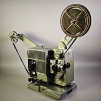 Siemens Projektor 2000, 16mm, Retro, Filmprojektor