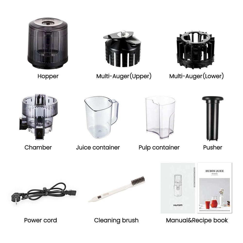 Elettrodomestici da cucina: Hurom H70-FT Slow Juicer titangrau – Nuovo e nell'imballaggio originale da Bottighofen venduto da zaap 8