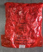 Doigtiers en latex rouges antistatiques sans poudre taille M