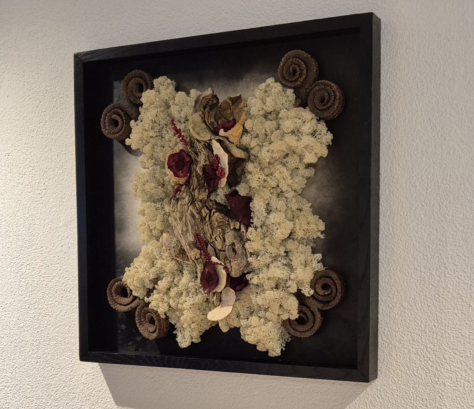 Poster & Bilder: Moosbild,Flechtenbild mit Holzblumen – Neu und originalverpackt aus Walde AG von traxx02 2