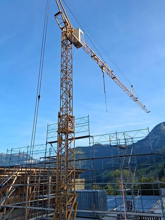 Grues: Baukran Potain  40m Ausleger – D'occasion à Giswil par aebitp78