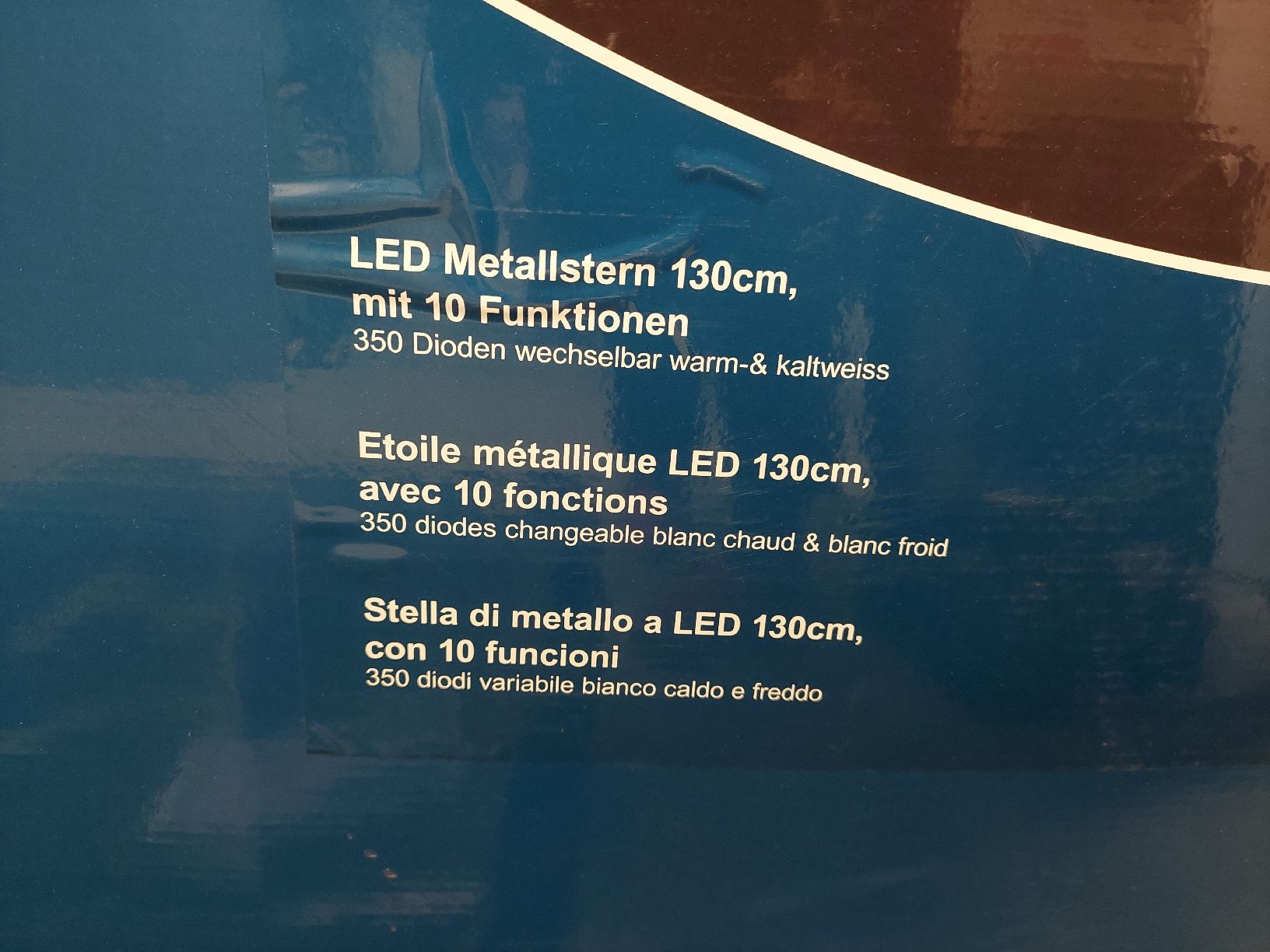 Coop Lichterketten & Leisten: Drahtstern mit 10 Funktionen  – Gebraucht aus Zetzwil von sti_x9xf 1