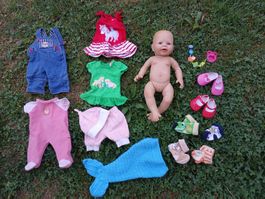 Puppe Baby Love mit Kleider