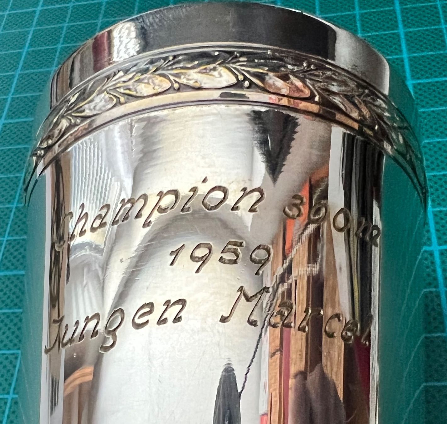 Altre raccolte & rarità: Schützenbecher Silberpokal 1959 – Usato da Sevelen venduto da Ritiplampi 2
