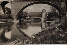 BADEN - Partie an der Limmat - 1960
