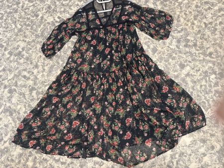 Tüll- Kleid / Strandkleid, m. Unterrock, S/M