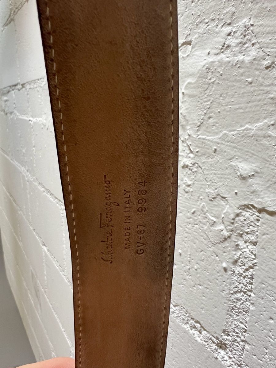 Salvatore Ferragamo Cinture: Ferragamo Belt – Usato da Thun venduto da Lololori 3