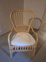 Fauteuil Storsele en rotin Carl Öjerstam IKEA 