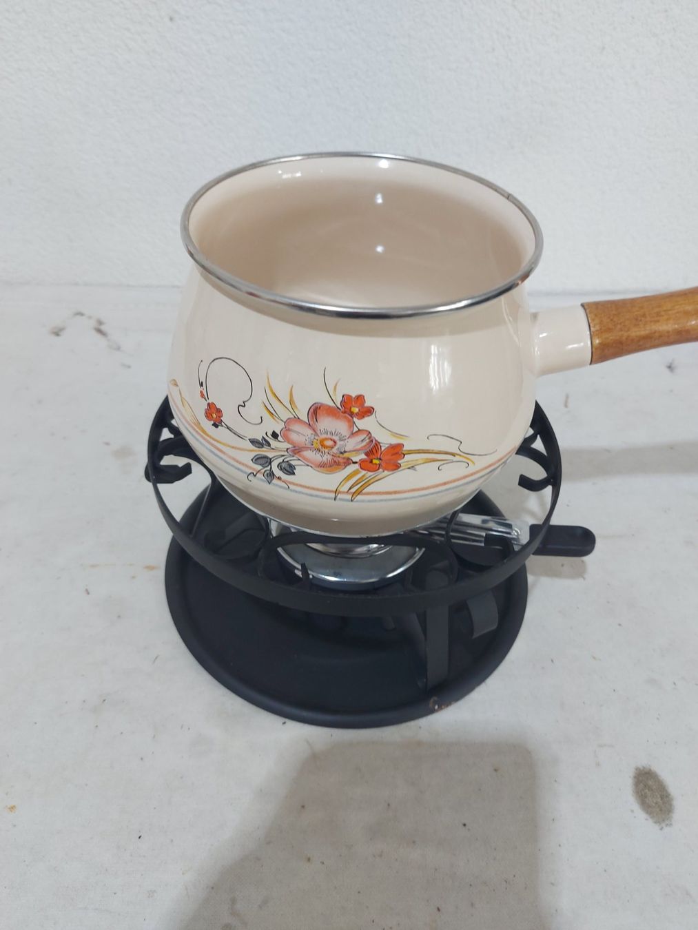Elettrodomestici da cucina: Fondue-Set, Vintage Retro Look, Romantisch – Usato da Rheinau venduto da profitronic.shop