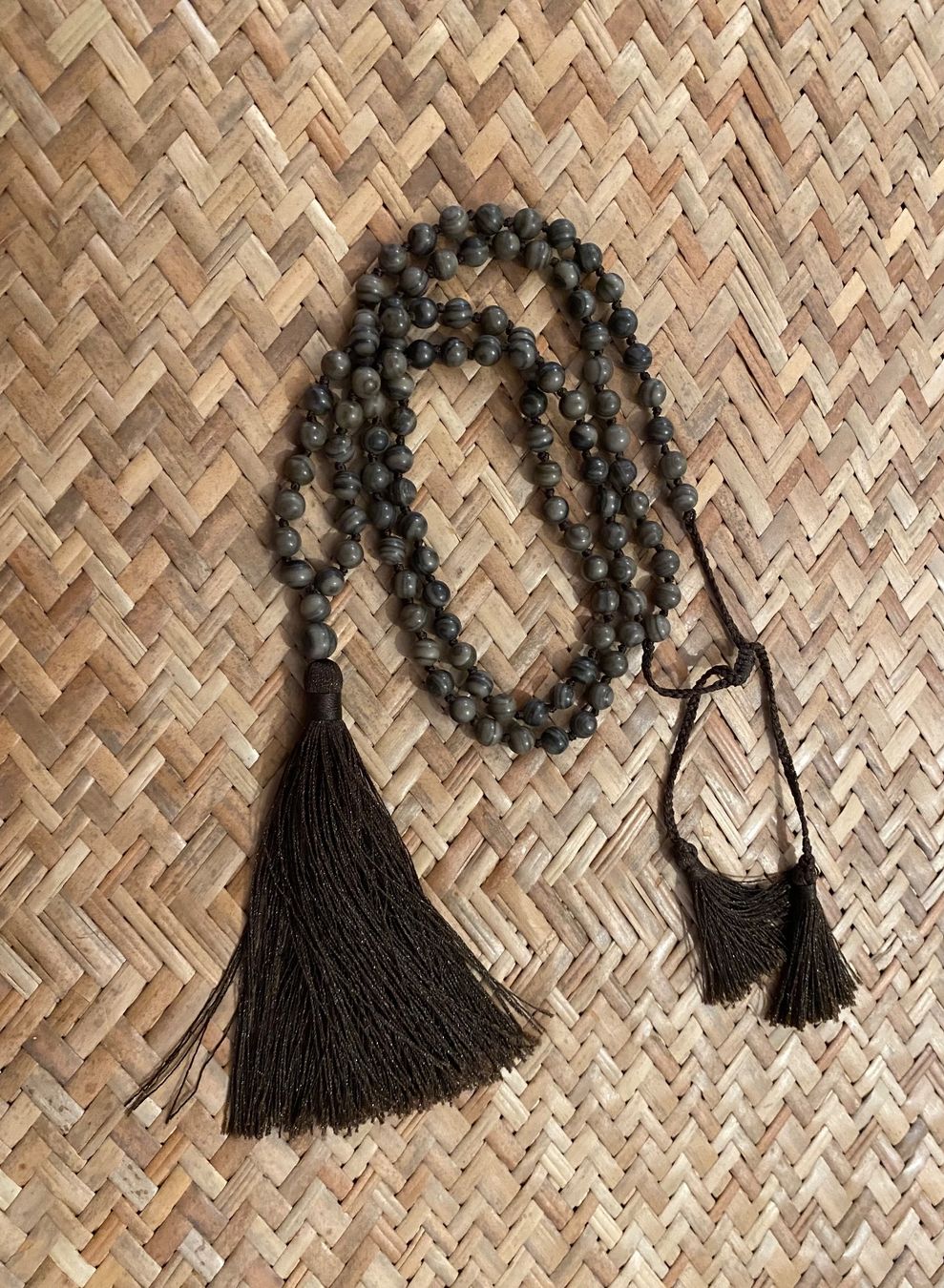 Ketten: Mala Kette Schmuck Gebetskette Bronzit Malakette – Neu (gemäss Beschreibung) aus Dottikon von 6571 1