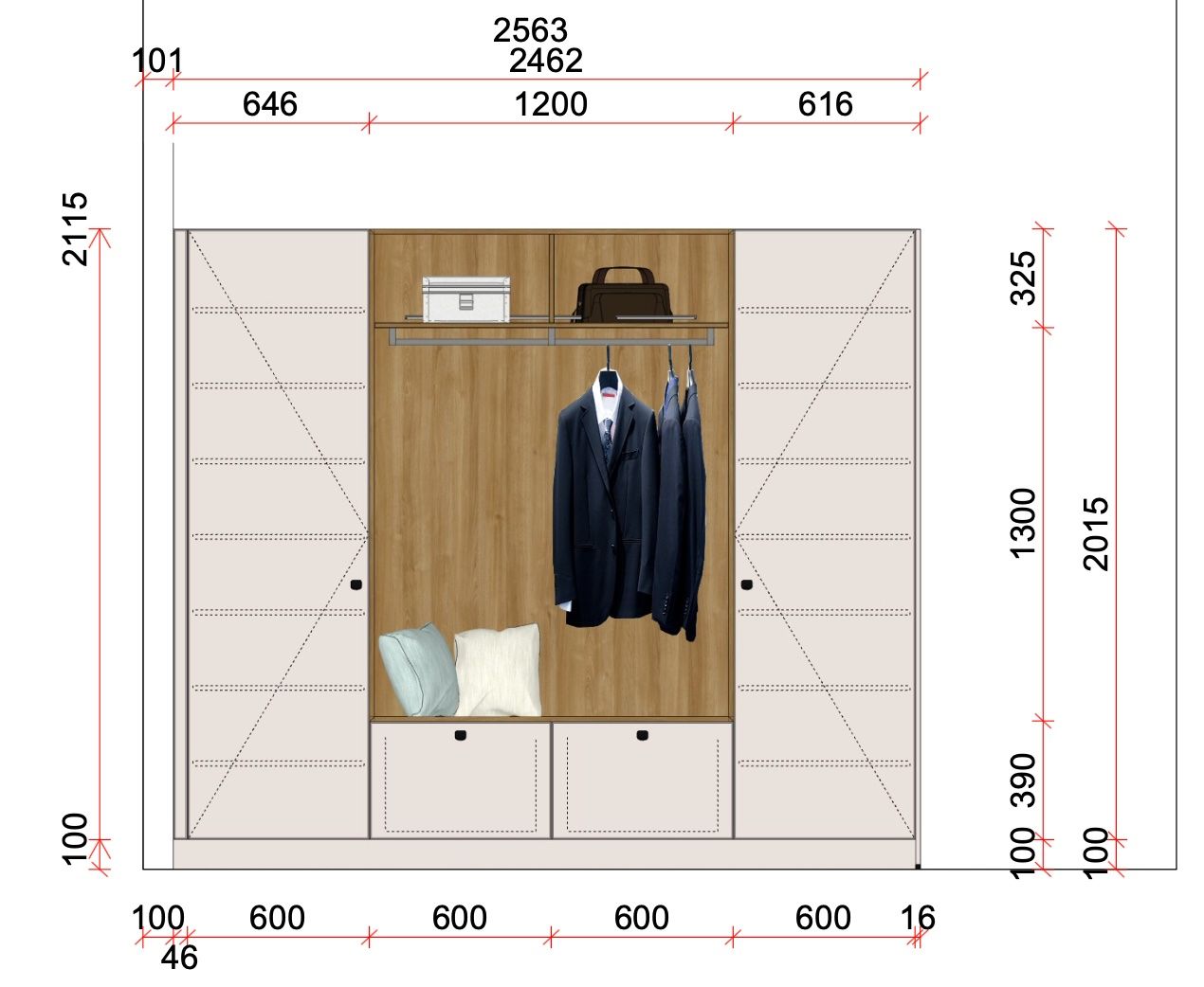 Guardaroba: Garderobe / Garderobenmöbel / Schuhschrank – Nuovo (secondo la descrizione) da Niederlenz venduto da stiiifff_85 3