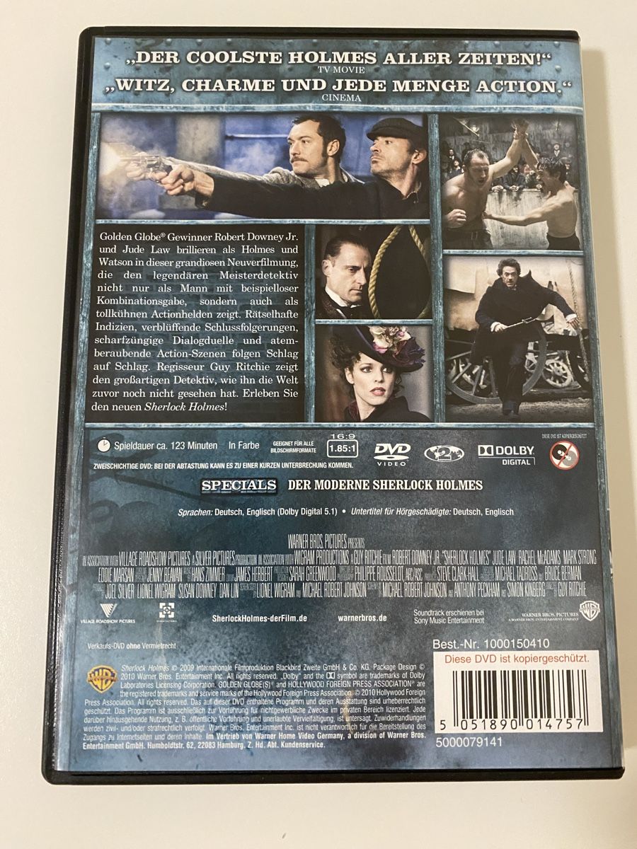 Tutti i DVDs: Sherlock Holmes DVD – Usato da Oensingen venduto da mig_99db 2