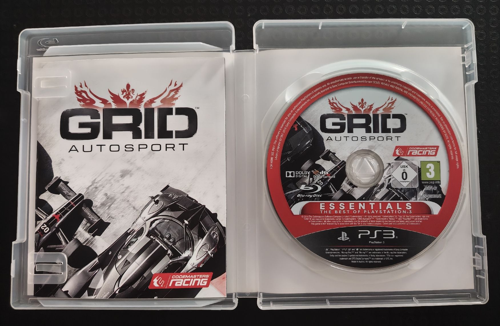Sony Jeux: GRID AUTOSPORT PS3 – D'occasion à Grand-Lancy par Pingpong2005 2