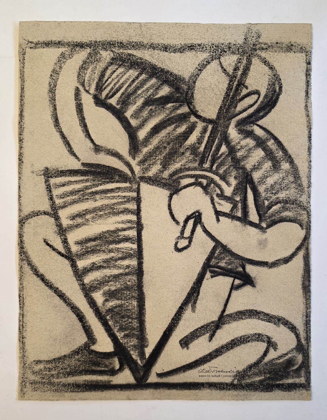 Dipinti: Lill Tschudi Original , gut dotiert, 32x25cm – Usato da Emmenbrücke venduto da Kunstankaufverkauf