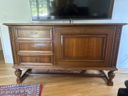 Kommode aus 1970er Jahren für TV und Sound
