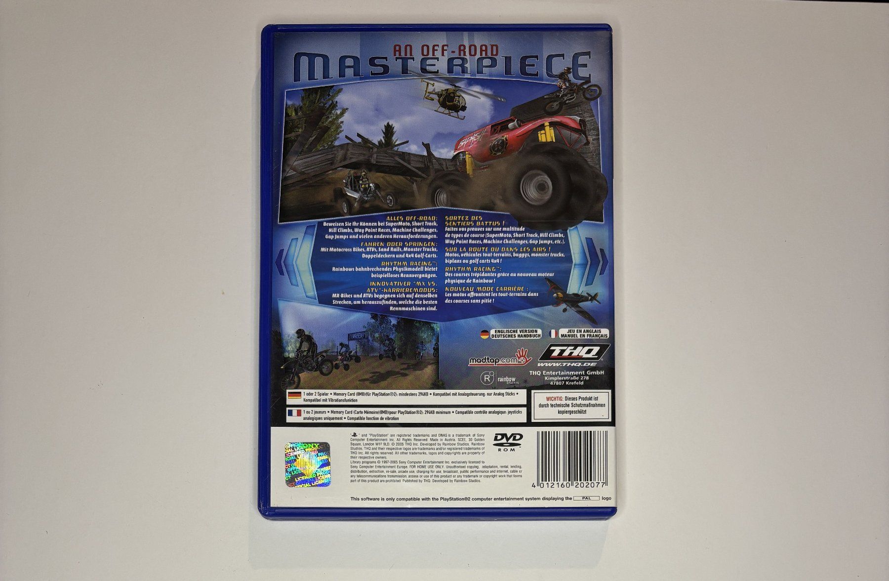 Giochi: PS2 - MX vs ATV: Unleashed – Usato da Allschwil venduto da Bullach 2