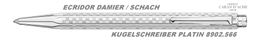 8902.566 DAMIER Schach * Ecridor CDA * Kugelschreiber SET !!