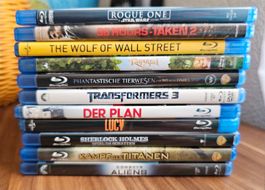 Bluray Film-Sammlung total 11 Bluray Filme