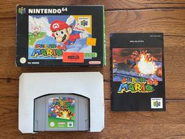 Nintendo 64 Super Mario 64 PAL in Orginalverpackung