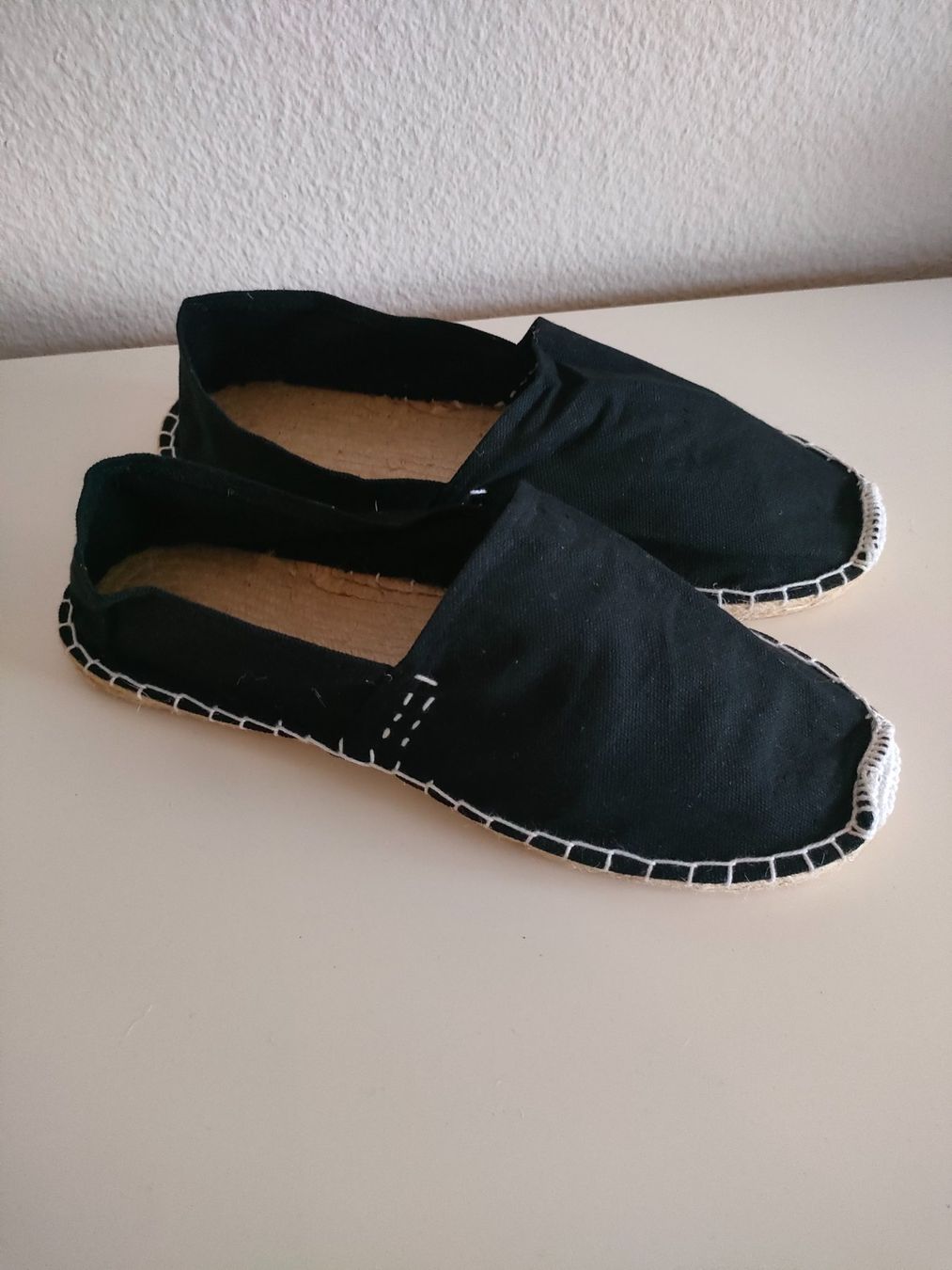 Herrenschuhe: Wunderschöne Schuhe Espadrilles Unisex schwarz – Neu (gemäss Beschreibung) aus Dietikon von MJ_Sporting 1