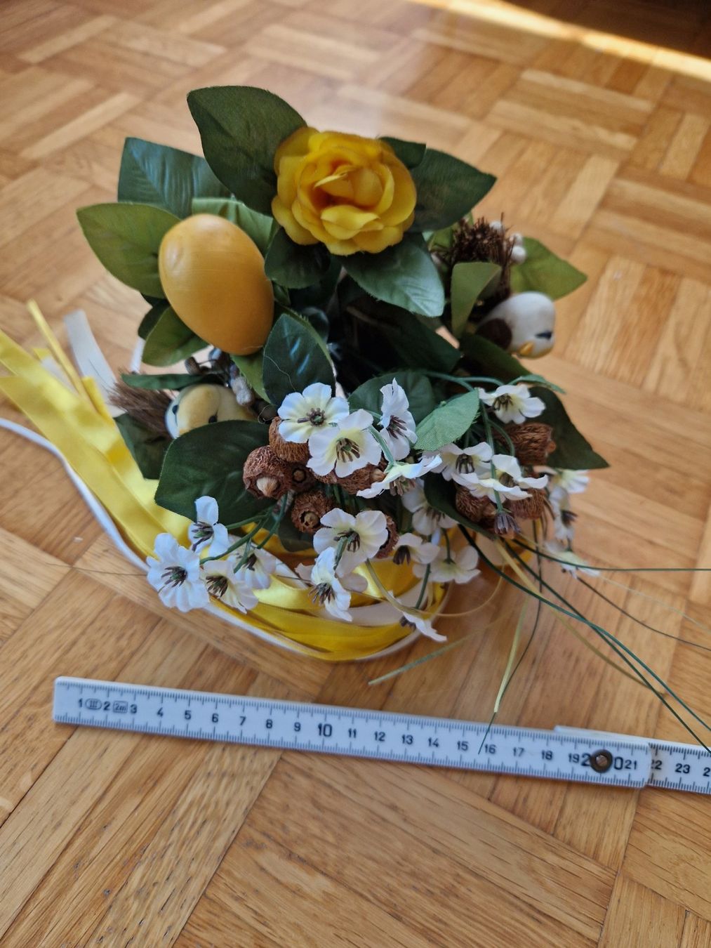 Alle Dekorationen: Ostern, künstlicher Oster Strauss 20 cm – Gebraucht aus Nebikon von Japostyle 3