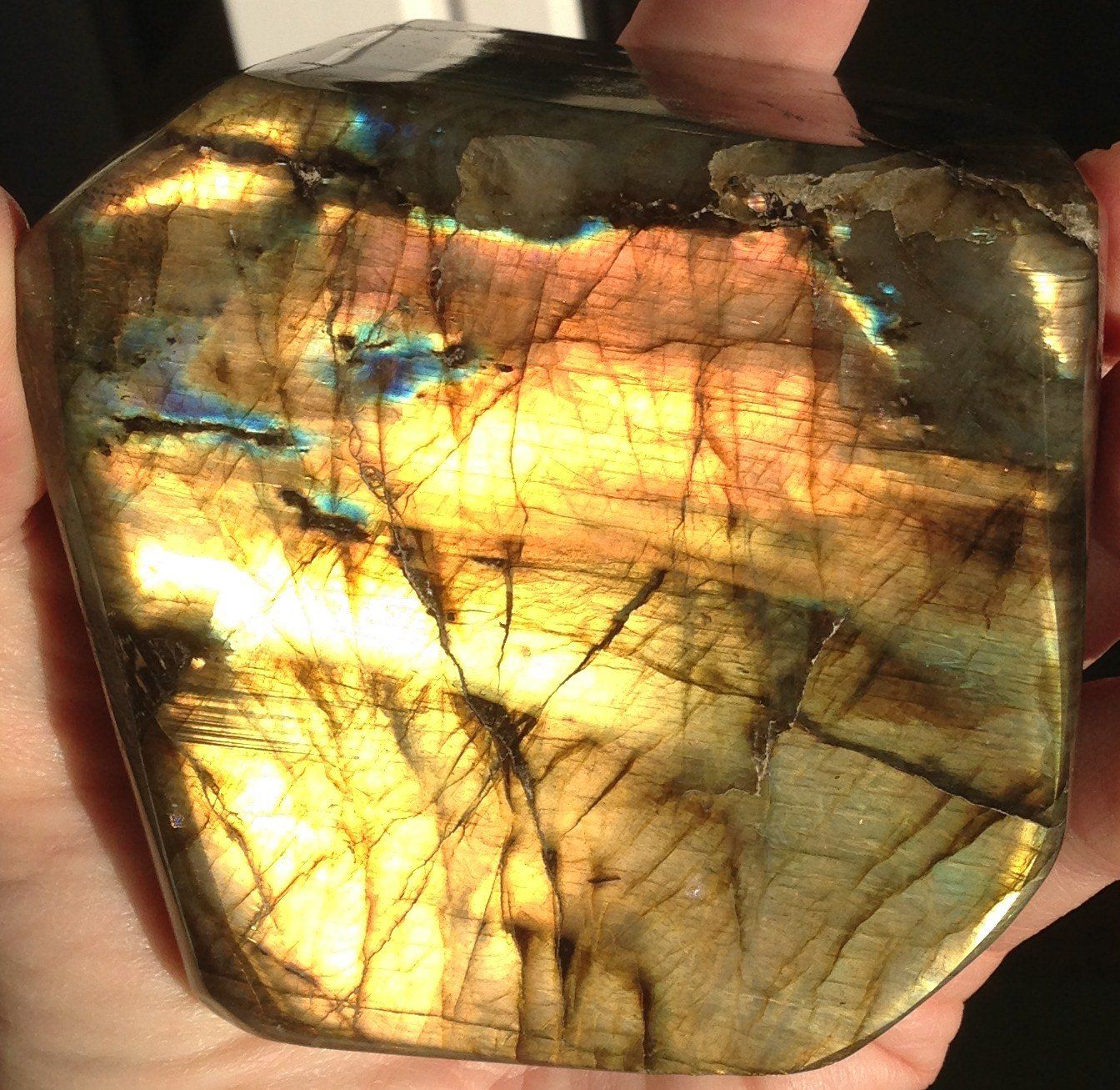 Minerali & Pietre curative: labradorite 782gr – Usato da Vevey venduto da zabounetta 5
