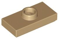 Lego Spielzeuge: LEGO Plate, Modified 1 x 2 with 1 Stud – Gebraucht aus Schaffhausen von CT0409