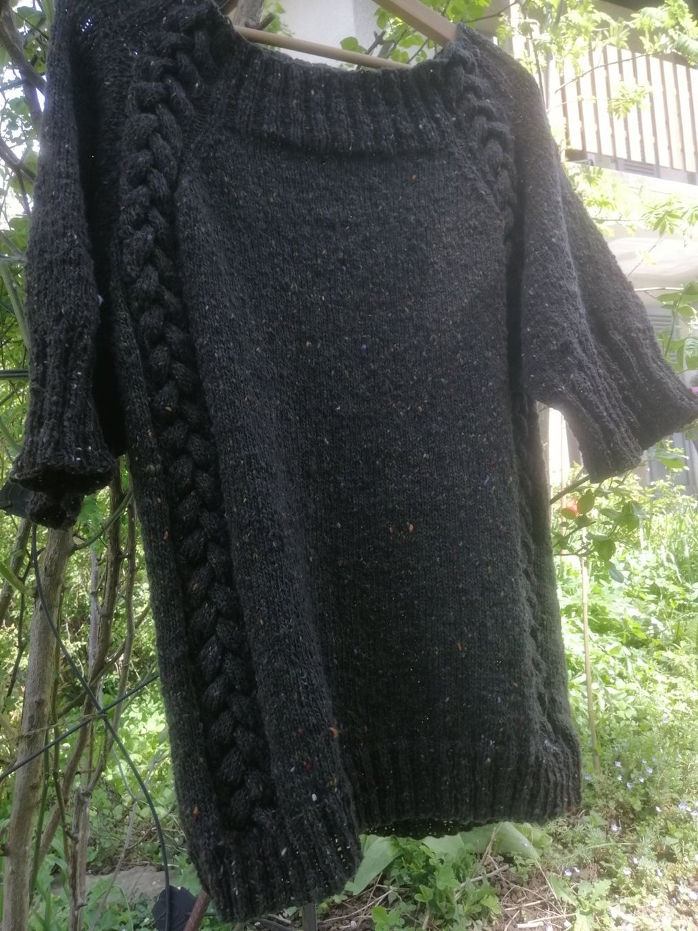 Pullover & Sweatshirts: Pulli Wintertunika "Donegal" handgestrickt   NEU – Neu (gemäss Beschreibung) aus Langenthal von Handstrick 1
