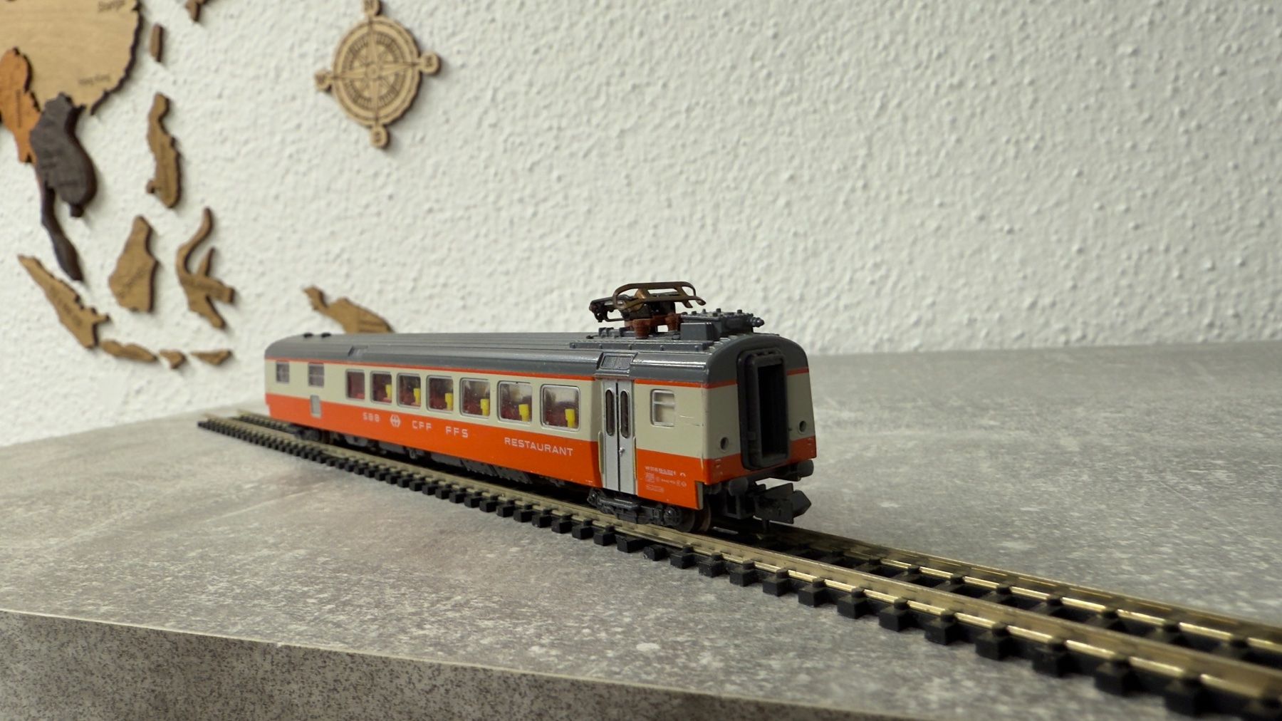 Trix Modellini di ferrovie: Trix Speisewagen Spur N – Usato da Windlach venduto da Kelebra