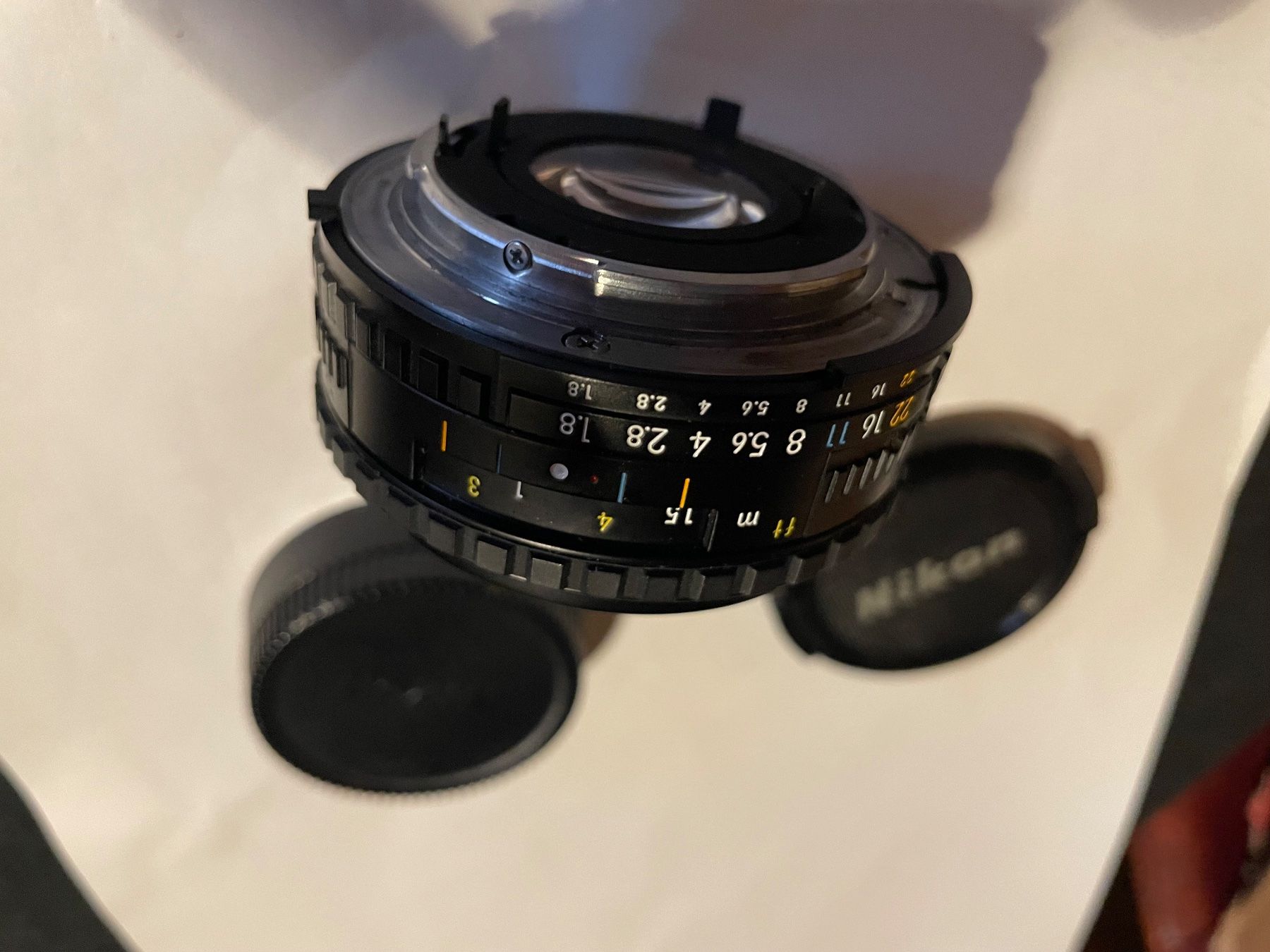Nikon Obiettivi: Nikon E 50mm f1.8 pancake objektiv – Usato da Embrach venduto da xenovolcano 3