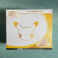 Pokémon 30th Celebration Elite Trainer Box ETB sealed EN