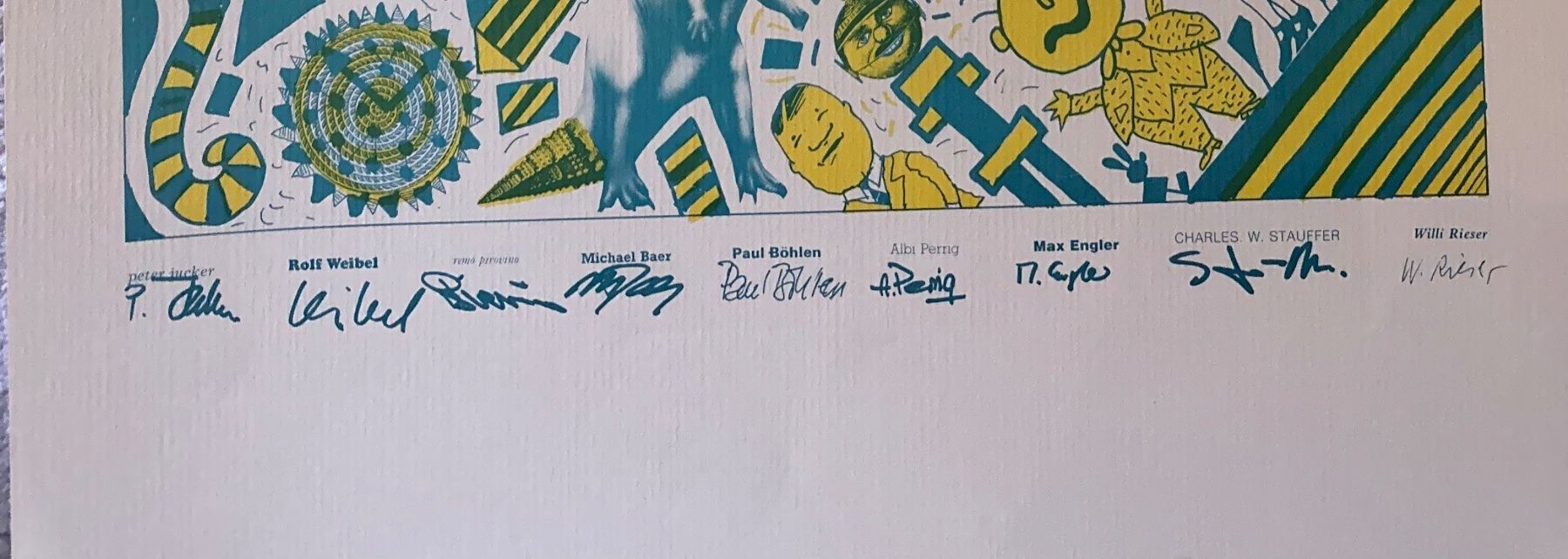 Grafica & Litografie: POP-ART SERIGRAPHIE – Usato da Gersau venduto da grafik-kunst 4