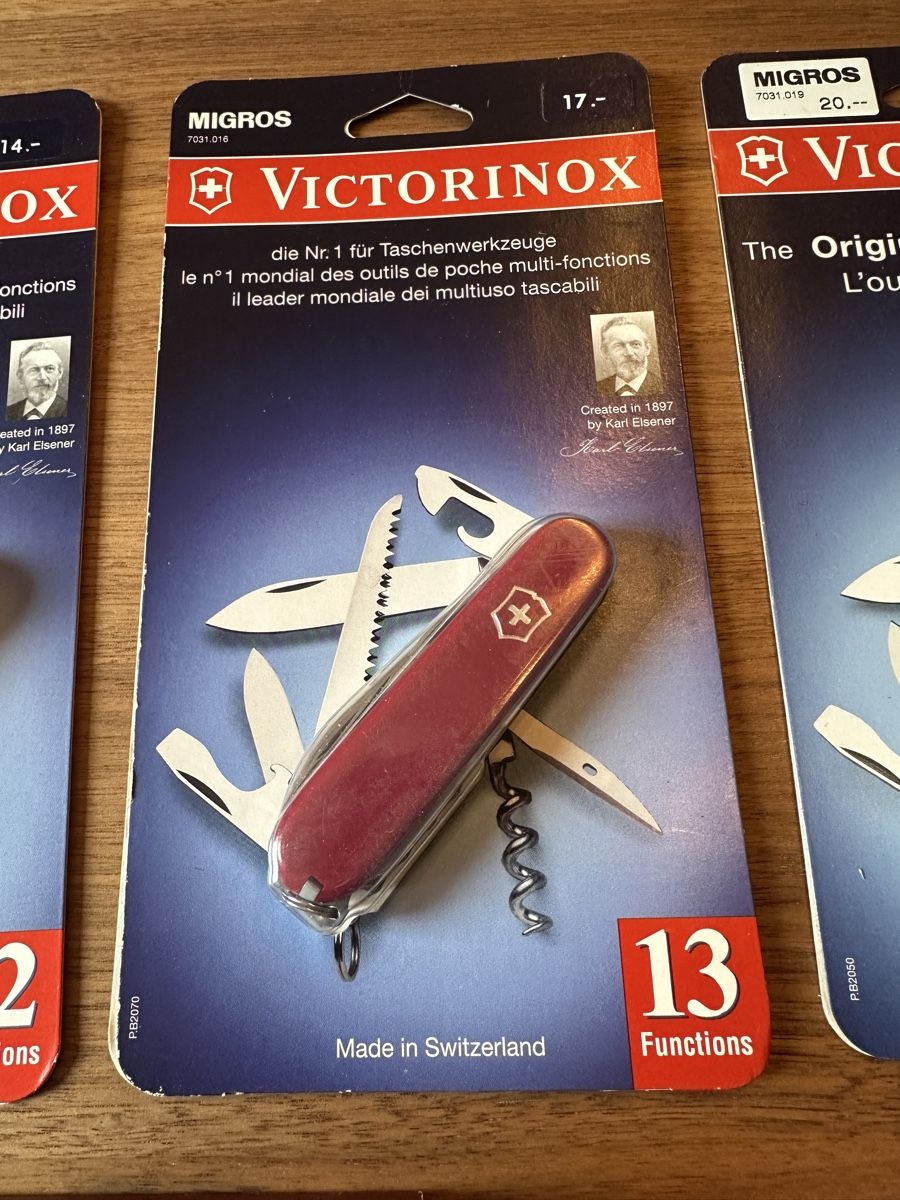Victorinox Taschenmesser: 9 Victorinox Messer aus Nachlass – Gebraucht aus Mauren von meiedan 3