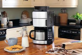 Russell Hobbs Grind&Brew Thermo Mahlwerk Timer 10 Tassen