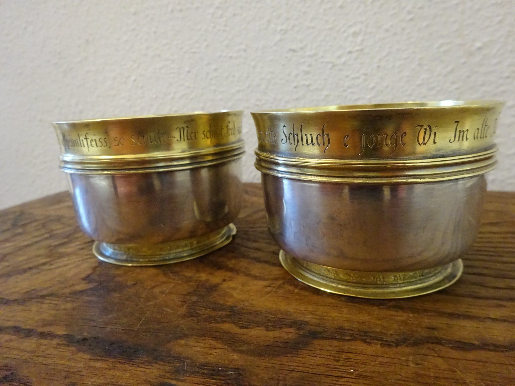 Gläser: Interessante Hochzeitsbecher / 1924 – Gebraucht aus Esslingen von eintagammeer 1