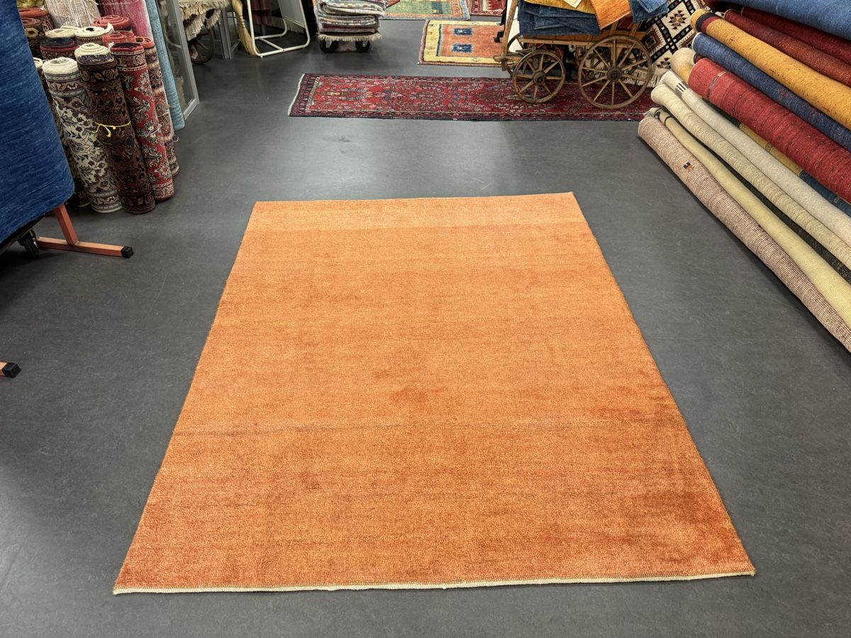 Gabbeh Tappeti: Gabbeh Teppich, orange – Nuovo (secondo la descrizione) da Liestal venduto da galerie_nategh 1
