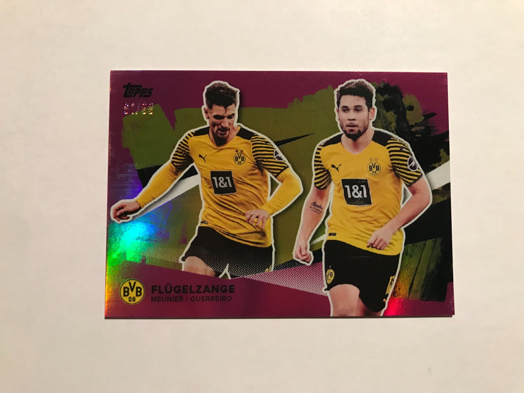 Panini Carte collezionabili: BVB Set Flügelzange holo 61/99 – Usato da Hagendorn venduto da Pokecollectorch 1