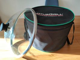 LotusGrill Original (32 cm) inklusiv Glashaube