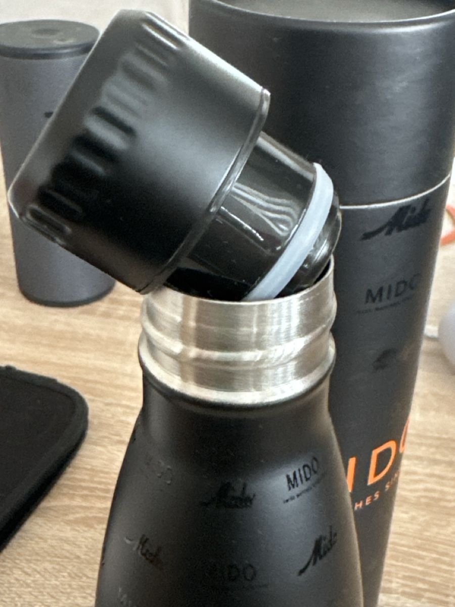 Borracce & Thermos: isotherme Mido bouteille black – Nuovo e nell'imballaggio originale da Vevey venduto da Eiden77 4