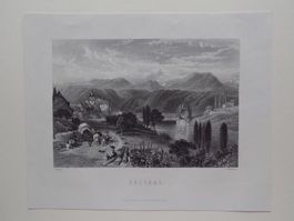 Eglisau Stahlstich von Forster