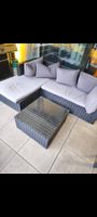 Gartenlounge Set mit Tisch und Kissen gebraucht