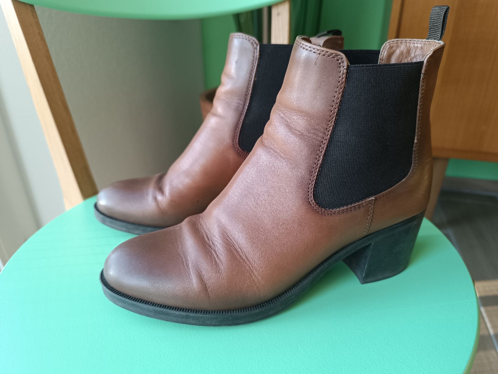 Ochsner Shoes Damenschuhe: Chelsea Boots braun – Gebraucht aus Wolfwil von SecondOwner 2
